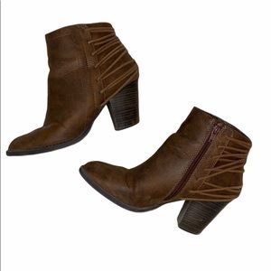 Candies Brown bootie
